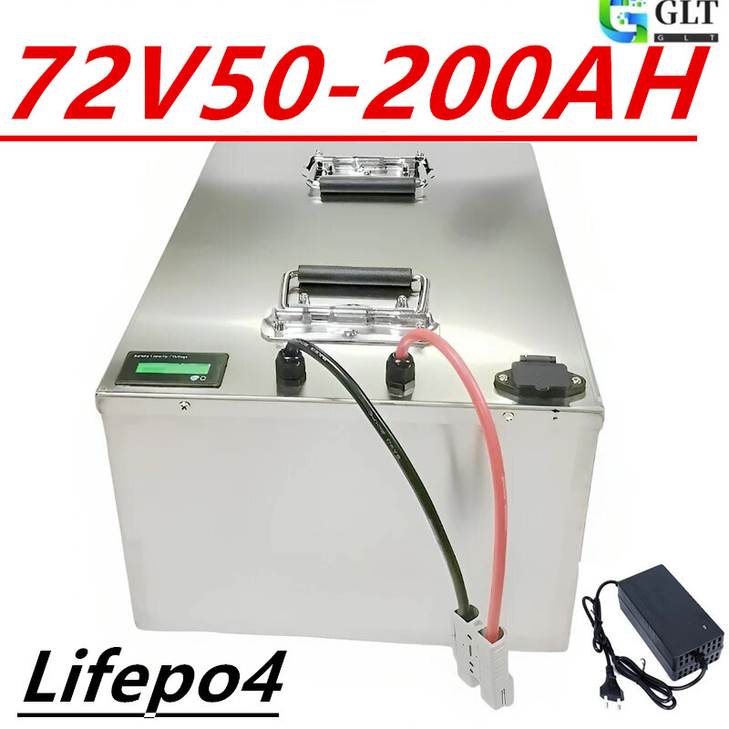 72V 40Ah Lifepo4 Battery Pack - Batterie Lifepo4 72V 50Ah100Ah/120Ah/150Ah/200Ah avec BMS